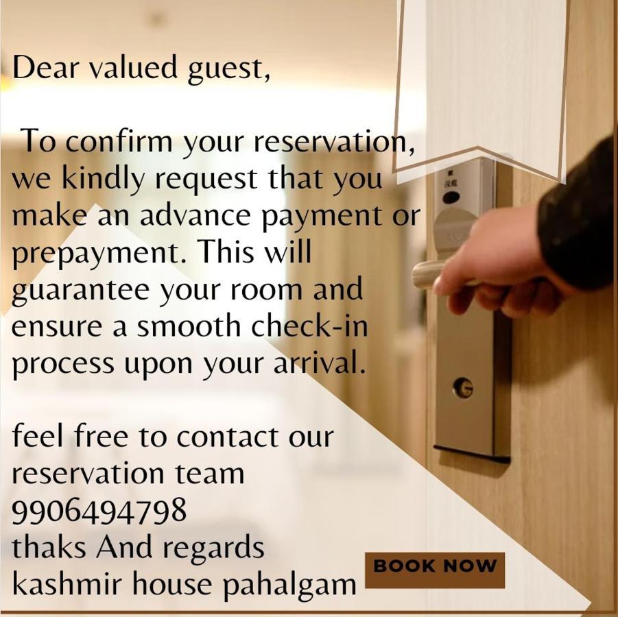 Kashmir House Pahalgam Hotel Kültér fotó